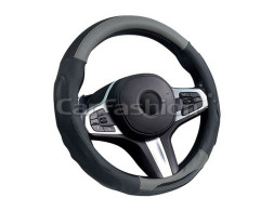 Оплетка на руль CF LAREDO - М, Чёрный/Серый