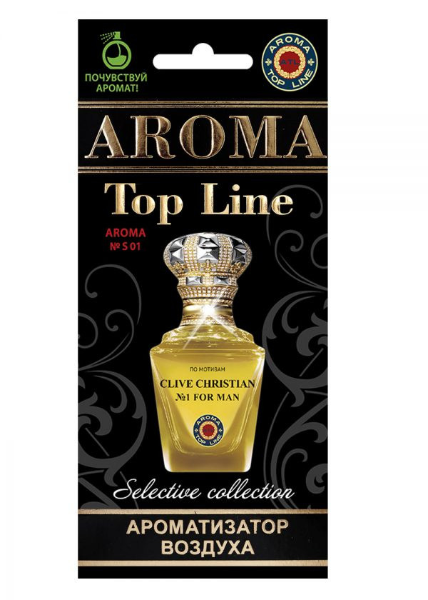 Осв.возд.  AROMA  Topline  Селективная серия s01   Clive Cristian