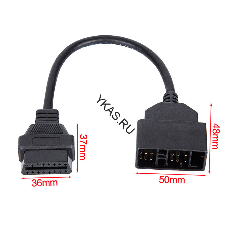 Переходник для автосканера ELM327  TOYOTA 22 pin to 16pin