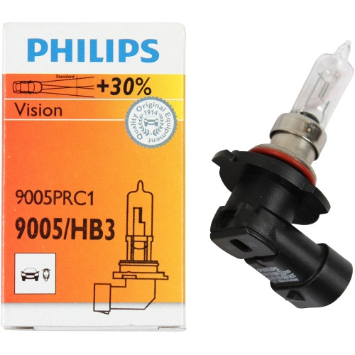 Автолампа Philips 12V   HB3   65W  P20d  Premium (30% more light)
