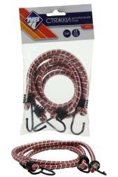 Ремни для крепления багажа  "Nova Bright" с карабинами  2х60см.