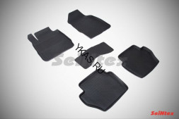 Коврики резиновые Ford Fiesta 2008-2015г./Fusion с 2002г. БОРТ