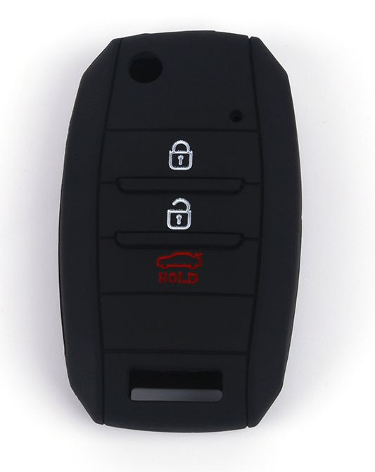 Чехол силиконовый для ключа зажигания  KIA (три кнопки) №2