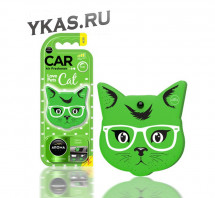 Осв.воздуха  AROMA CAR  Cat &quot;Fancy Green&quot;  (на дефлектор/подвесной)