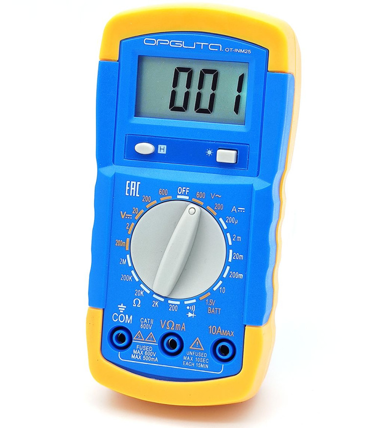 Мультиметр цифровой Орбита OT-INM25 тестер