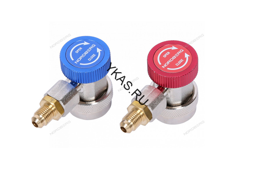 Манометрический коллектор NORDBERG NFG32K со шлангами и муфтами в кейсе