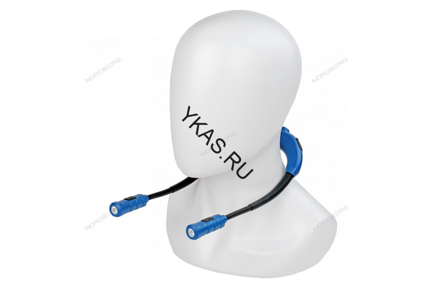 Нашейный аккумуляторный светодиодный фонарь NORDBERG 1902