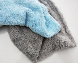 Микрофибра  Carlife GOLD экстра плотная   500гр.м  40x40см  Синий  (без шва)