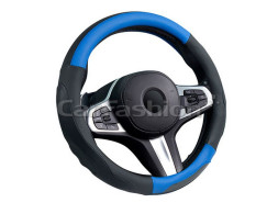 Оплетка на руль CF LAREDO - М, Чёрный/Синий