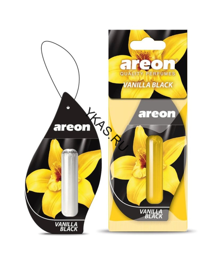 Осв.возд. Areon LIQUID "колба"  5ml   Vanilla Black