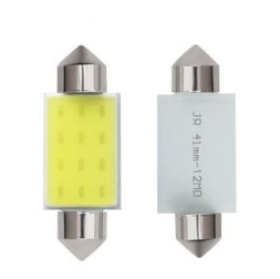 SOLAR Свет-од 12V T11x31 COB C5W SV8.5 белый