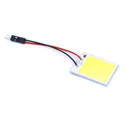 SOLAR Свет-од площадка 12V COB (36x26мм) без переходников белый