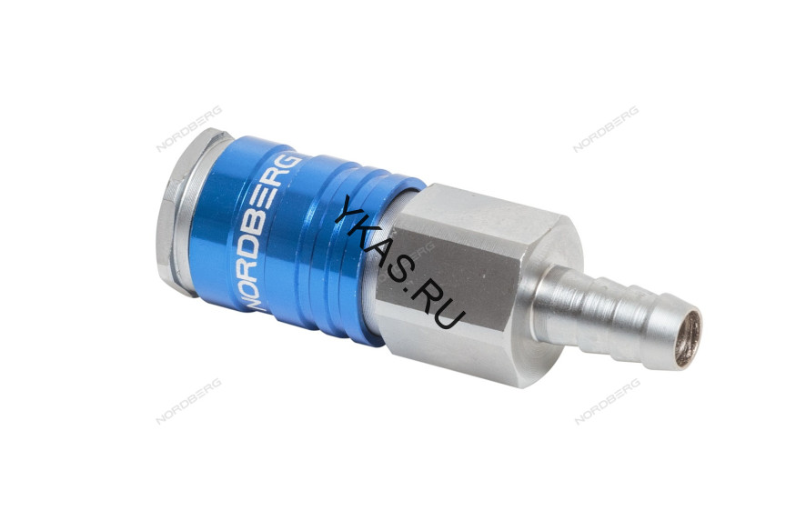 Разъем быстросъемный NORDBERG NPF10 ("мама" - елочка Ø10 мм)