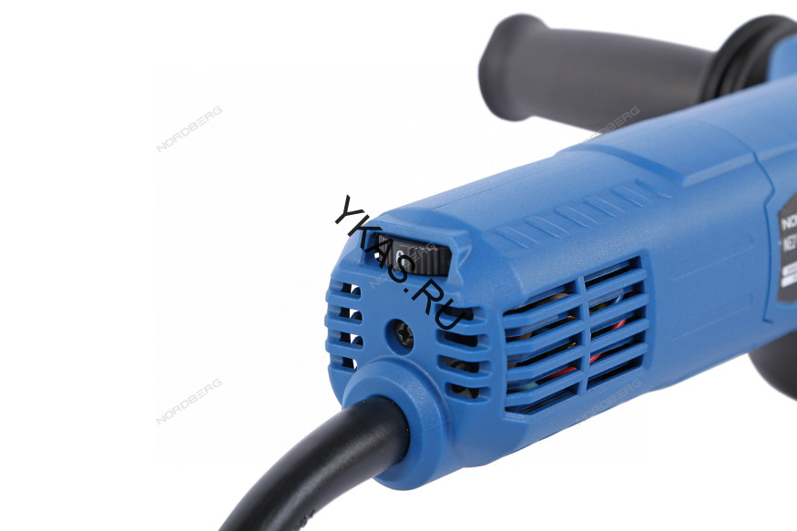 Угловая шлифмашина NORDBERG NE218 с регулировкой оборотов (125 мм, 1800 Вт)