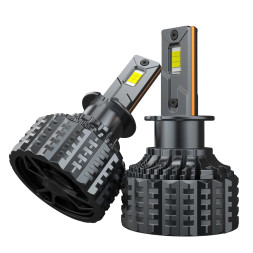 Carlife Cвет-од H3 6000K 16000Lm 2шт. (с активным охлаждением и медными трубками)