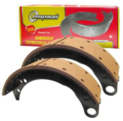 RG Колодка тормозная задняя  Г-3307,3306,3309,ПАЗ (кт 2шт.)