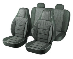 Авточехлы   Lada  2107  "PILOT"  жаккард темно-серый