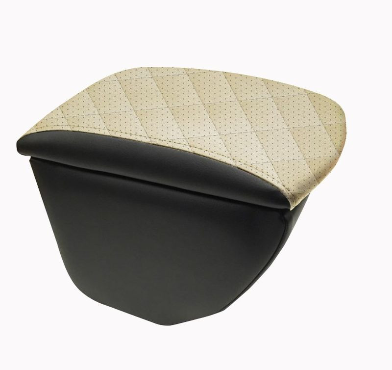 Подлокотник мод. Chevrolet / Daewoo Lanos c 1997г.-  чёрный/бежевый/бежевый  РОМБ