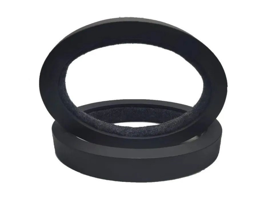 Подставки под колонки  ПОДИУМЫ  6" х 9" (со скосом , высота 4,3х5,8см)  винил Черный  (2 шт.)