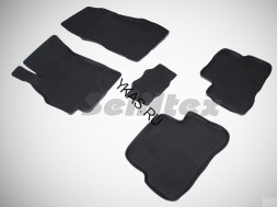 Коврики резиновые   Hyundai Accent  2000-2012г. БОРТ