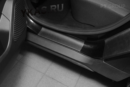 Накладки в проем задних дверей (2 шт) (ABS) RENAULT Duster 2021- предзаказ