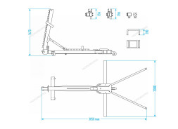Подкатной стапель NORDBERG BAS14