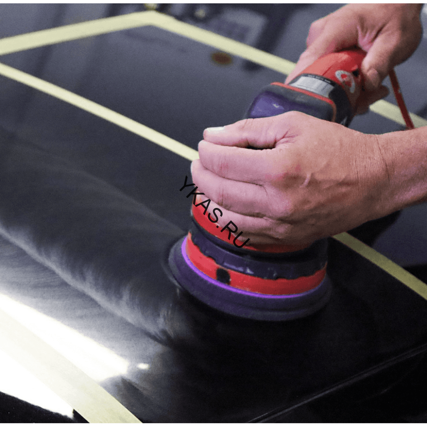 HOCHGLANZ-ANTIHOLOGRAMM-POLITUR M2.01 - Новая супермикро абразив для мягких лаков Япония Корея 250 мл 182250