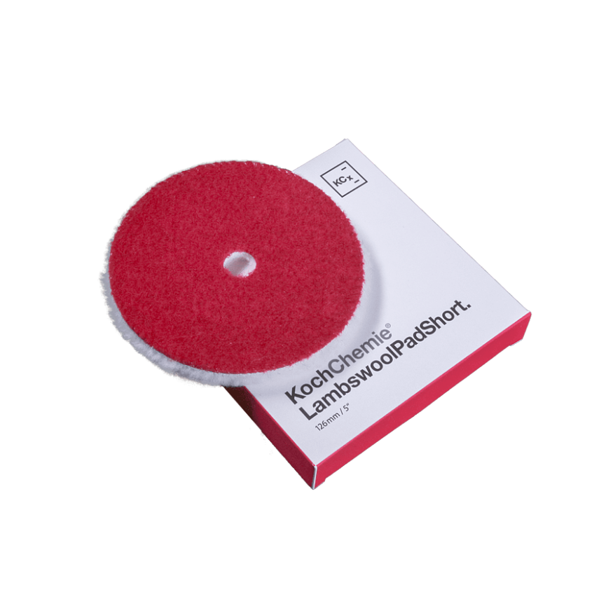 Lambswool Pad short - полировальный круг из натуральной овчины с коротким ворсом Ø 126 mm 1 шт. 9998213