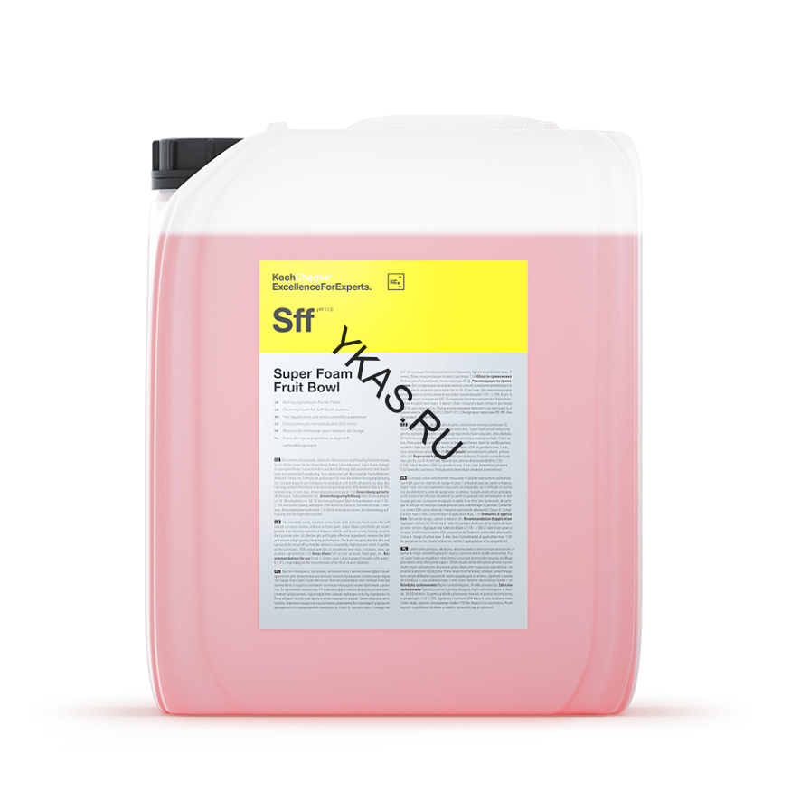 Super Foam Fruit Bowl  -Активная пена для глубокого очищения (20 л). 253020
