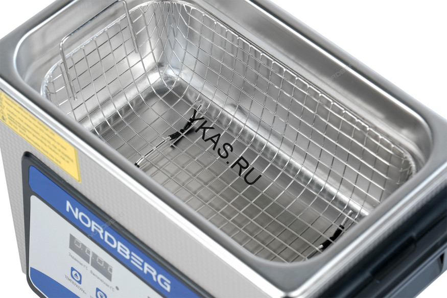 Ультразвуковая ванна NORDBERG NU32D с подогревом и дегазацией (3,2 л)