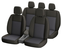 Набор чехлов Универсальные гобелен, темно-серый