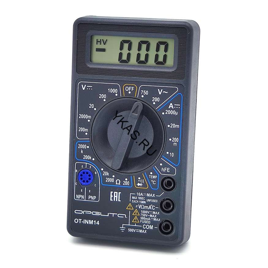 Мультиметр цифровой Орбита OT-INM14 тестер