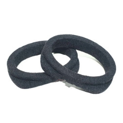 Подставки под колонки ПОДИУМЫ 6" х 9" (со скосом , высота 2.5х5.4 см) карпет Черный (2 шт.)