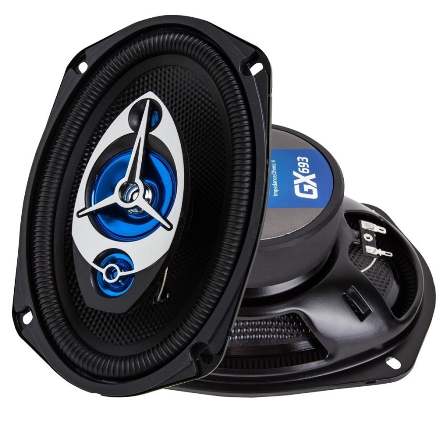 Автомобильные колонки  6x9"  Kicx  200W  (4-полосная)