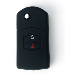 Чехол силиконовый для ключа зажигания MAZDA (две кнопки) №1