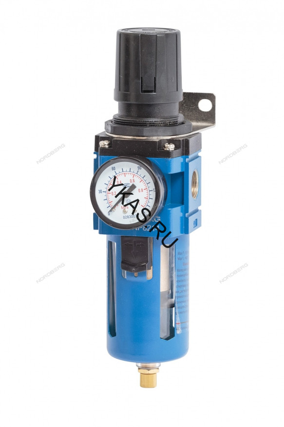 Фильтр воздушный с редуктором NORDBERG NP8214 (1/2", 4000 л/мин)