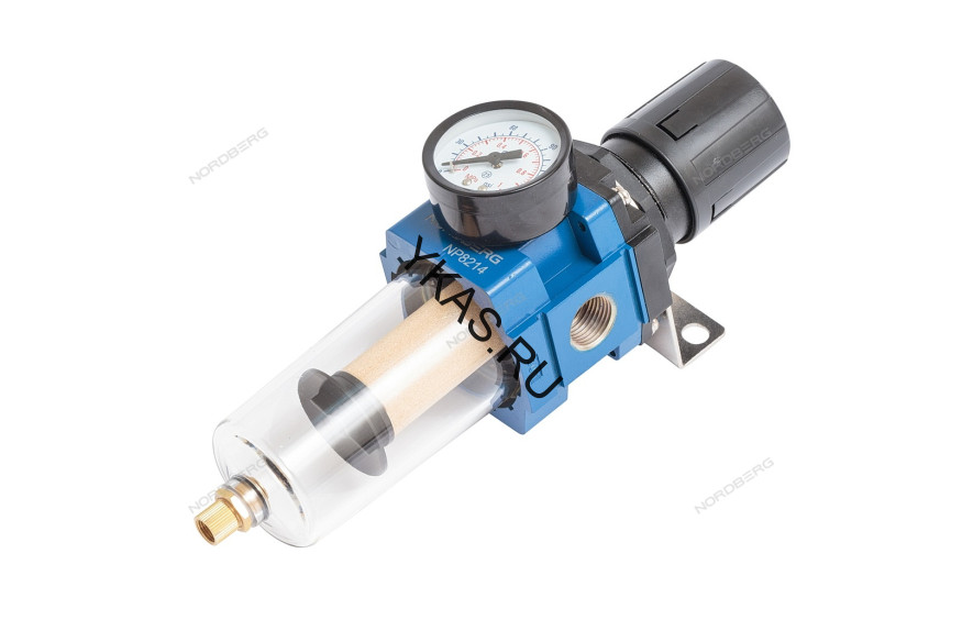 Фильтр воздушный с редуктором NORDBERG NP8214 (1/2", 4000 л/мин)