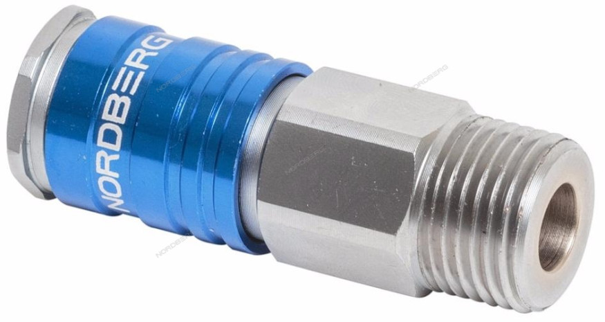 Разъем быстросъемный NORDBERG NPF24 ("мама" - резьба M1/2")