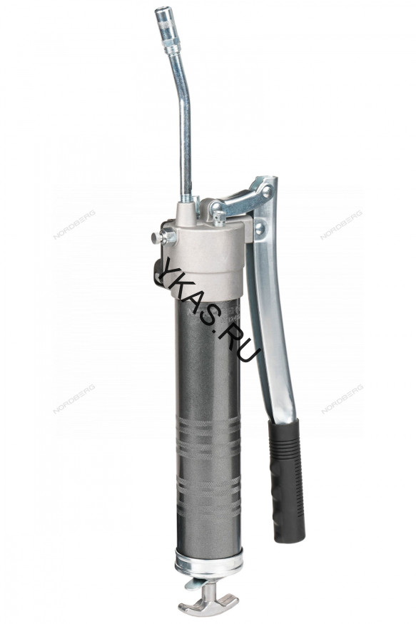 Шприц плунжерный NORDBERG NO2405 для густой смазки с быстросъёмным соединением головки на тубу (400 мл) 