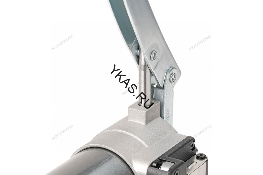 Шприц плунжерный NORDBERG NO2405 для густой смазки с быстросъёмным соединением головки на тубу (400 мл) 