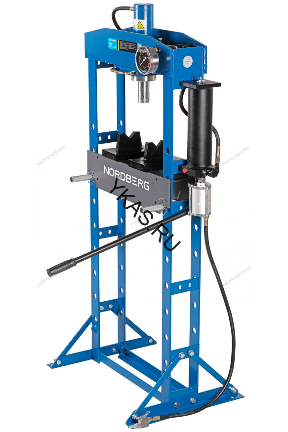 Напольный пресс NORDBERG N3620A ручной/пневмопривод