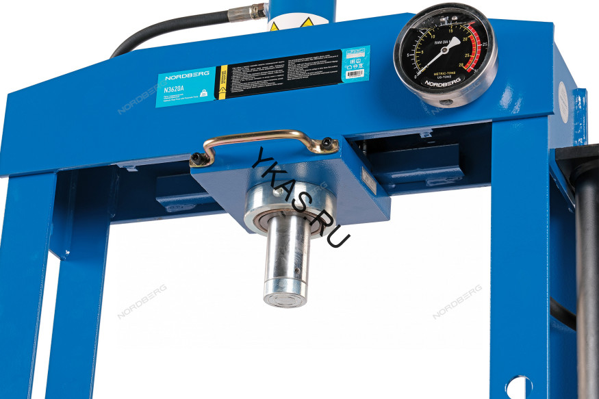 Напольный пресс NORDBERG N3620A ручной/пневмопривод