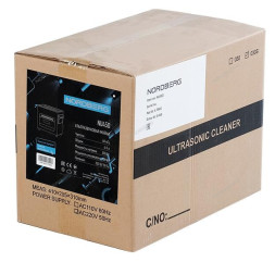 Ультразвуковая ванна NORDBERG NU45D с подогревом и дегазацией (4,5 л)