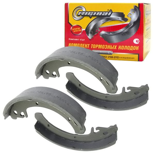 RG Колодка тормозная задняя (кт.4шт.)  ВАЗ-2108-21099-2110-12