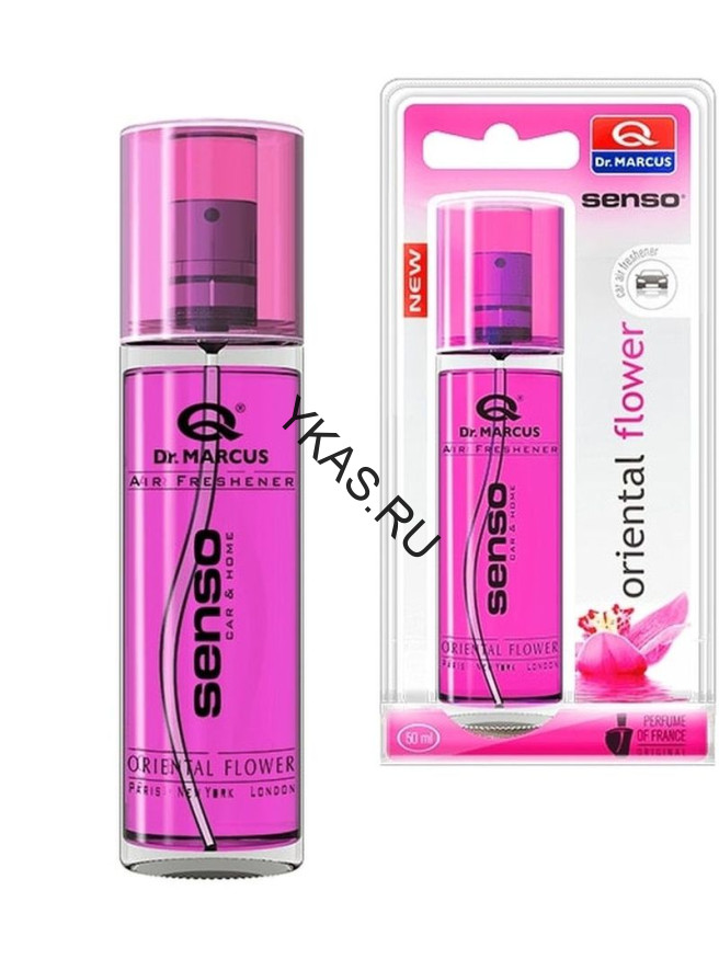 Осв.воздуха DrMarcus спрей PUMP SPRAY NEW "SENSO" Oriental flower (Восточн.цветок) 50ml
