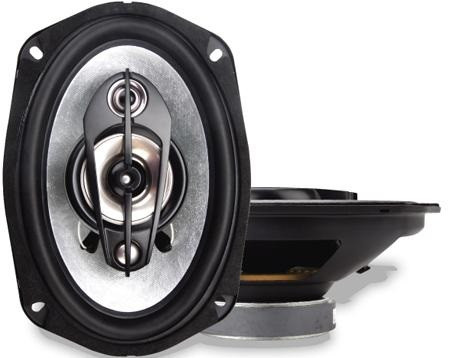 Автомобильные колонки  6x9"  Kicx  200W  (4-полосная)