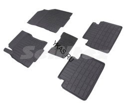 Коврики резиновые   Nissan X-Trail c 2013г.- (Т32)  БОРТ (стандарт)