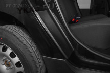 Накладки в проем задних дверей на арки (2 шт) (ABS) RENAULT Duster 2021- предзаказ