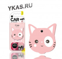 Осв.воздуха  AROMA CAR  Cutie Cat &quot;Bubble Gum&quot;  (на дефлектор/подвесной)