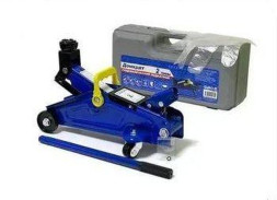 Домкрат подкатной гидравл. 2т чемод 7.0 кг. М5 (h min 135мм - h max 300мм)
